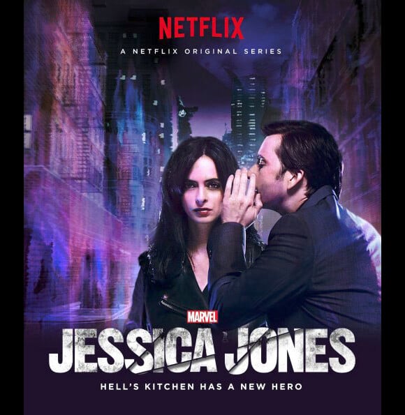 Krysten Ritter est "Jessica Jones" - novembre 2015 - une série Marvel pour Netflix.