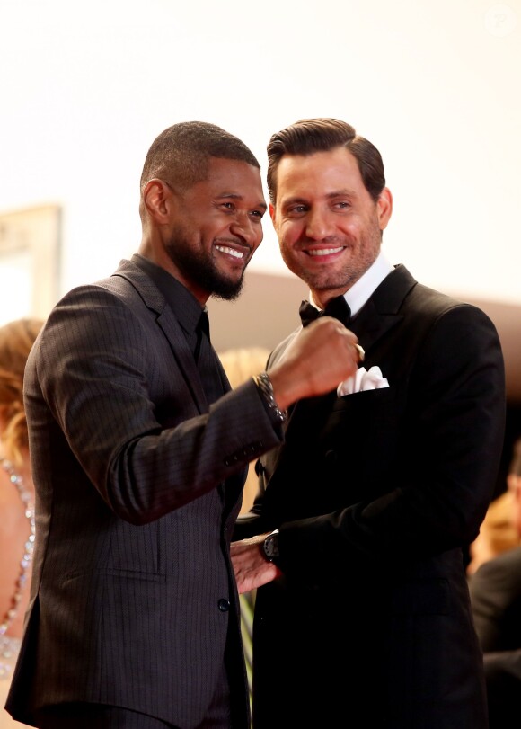 Usher, Edgar Ramirez - Montée des marches du film "Hands of Stone" lors du 69ème Festival International du Film de Cannes. Le 16 mai 2016. © Dominique Jacovides- Cyril Moreau/Bestimage