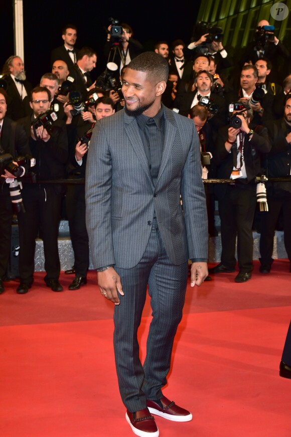 Usher - Montée des marches du film "Hands of Stone" lors du 69ème Festival International du Film de Cannes. Le 16 mai 2016. © Giancarlo Gorassini/Bestimage