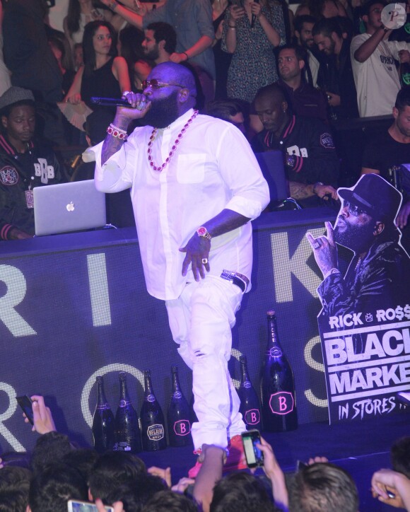 Exclusif - Rick Ross (William Leonard Roberts II) - People au nightclub le Gotha à Cannes pendant le 69ème Festival International du Film de Cannes le 15 mai 2016. © Rachid Bellak/Bestimage