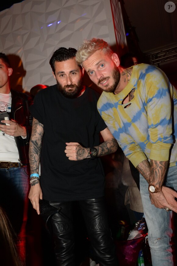 Exclusif - M. Pokora (Matt Pokora) - People au concert de Akon au Gotha le 14 mai 2016 à Cannes lors du 69 ème Festival International du Film de Cannes 2016 © Rachid Bellak / Bestimage