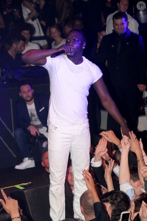 Exclusif - Akon - People au concert de Akon au Gotha le 14 mai 2016 à Cannes lors du 69 ème Festival International du Film de Cannes 2016 © Rachid Bellak / Bestimage