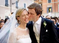 Le prince Amedeo de Belgique et Elisabetta parents d'une petite fille