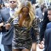 Mariah Carey à son arrivée au Rockefeller Center à New York le 16 mai 2016