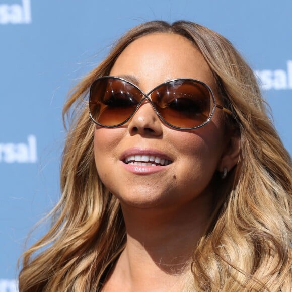 Mariah Carey au photocall de l'événement "NBC Universal Upfront" au Rockfeller Center à New York le 16 mai 2016