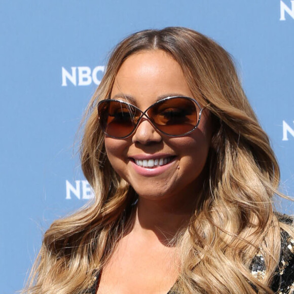 Mariah Carey au photocall de l'événement "NBC Universal Upfront" au Rockfeller Center à New York le 16 mai 2016
