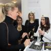 Exclusif - Amélie Neten - Inauguration de l'institut de beauté Air Nails à Paris, le 11 janvier 2016