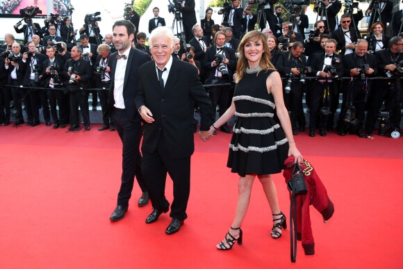 Guy Bedos et sa fille Victoria Bedos - Montée des marches du film "Julieta" lors du 69e Festival International du Film de Cannes. Le 17 mai 2016. © Olivier Borde-Cyril Moreau/Bestimage
