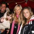 Filip Nikolic, Valérie Bourdin et leur fille Sasha