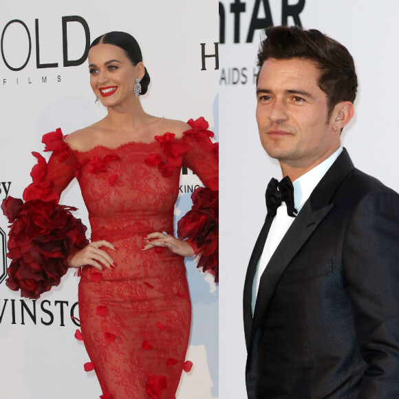 Katy Perry et Orlando Bloom - Photocall de la soirée "23th edition of AmfAR's Cinema Against AIDS" Gala à l'hôtel de l'Eden Roc au Cap d'Antibes, le 19 mai 2016, lors du 69 ème Festival International du Film de Cannes. © Dominique Jacovides/Bestimage