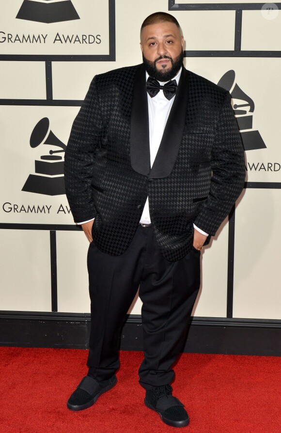 DJ Khaled aux 58e Grammy Awards au Staples Center. Los Angeles, le 15, février 2016.