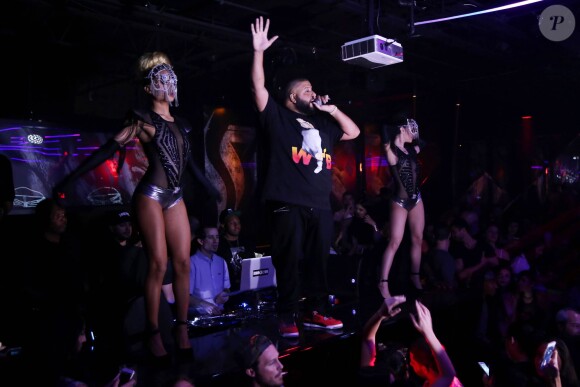 DJ Khaled au Rockwell à Miami. Décembre 2015.