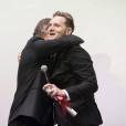 Matt Ross (Prix de la Mise en Scène pour le film "Captain Fantastic) et Viggo Mortensen - Remise des prix "Un Certain Regard" lors du 69ème Festival International du Film de Cannes, le 21 mai 2016.