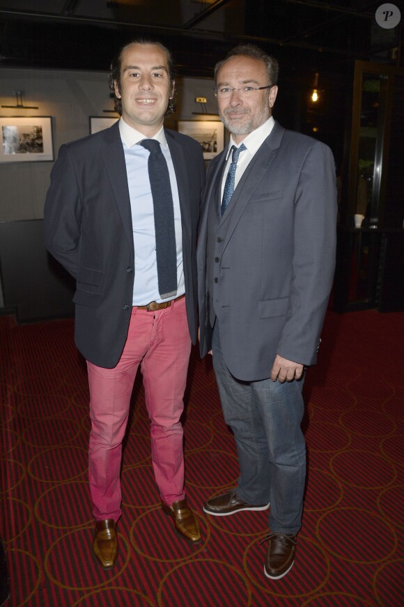Exclusif - Le docteur Guillaume Pourcher et le professeur David Nocca à la conférence de presse de la ligue mondiale contre l'obésité à l'hôtel Pullman à Paris le 20 mai 2016. COADIC GUIREC/Bestimage