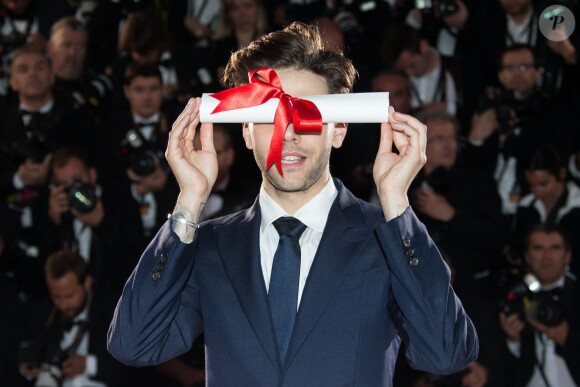 Xavier Dolan (Grand Prix pour "Juste la fin du monde") - Photocall de la remise des palmes du 69ème Festival International du Film de Cannes. Le 22 mai 2016. © Olivier Borde-Cyril Moreau/Bestimage