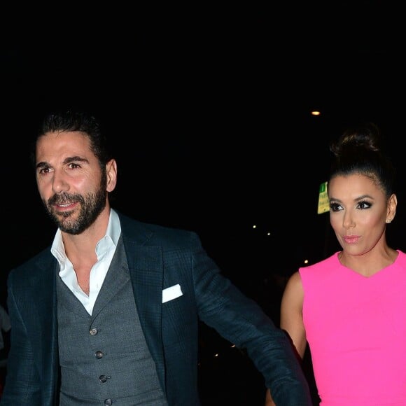 Eva Longoria et Jose Antonio Baston sont allés dîner au restaurant italien Giorgio Baldi, avec les Beckham, à Los Angeles. Le 2 avril 2015