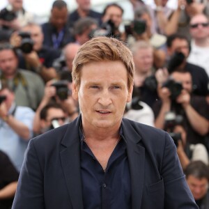 Benoît Magimel - Photocall du film "La tête haute" (hors compétition) lors du 68ème festival de Cannes le 13 mai 2015.