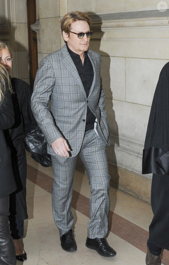 Benoit Magimel - Benoît Magimel condamné à 4250 euros d'amende et 6 mois de suspension de permis pour blessures involontaires et usage de stupéfiants par la 30ème chambre du tribunal correctionnel à Paris le 24 mai 2016. Il avait renversé une sexagénaire en mars dernier alors qu'il était sous l'emprise de stupéfiants. © Pierre Perusseau/ Bestimage