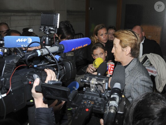 Benoit Magimel - Benoît Magimel condamné à 4250 euros d'amende et 6 mois de suspension de permis pour blessures involontaires et usage de stupéfiants par la 30ème chambre du tribunal correctionnel à Paris le 24 mai 2016. Il avait renversé une sexagénaire en mars dernier alors qu'il était sous l'emprise de stupéfiants. © Pierre Perusseau / Bestimage