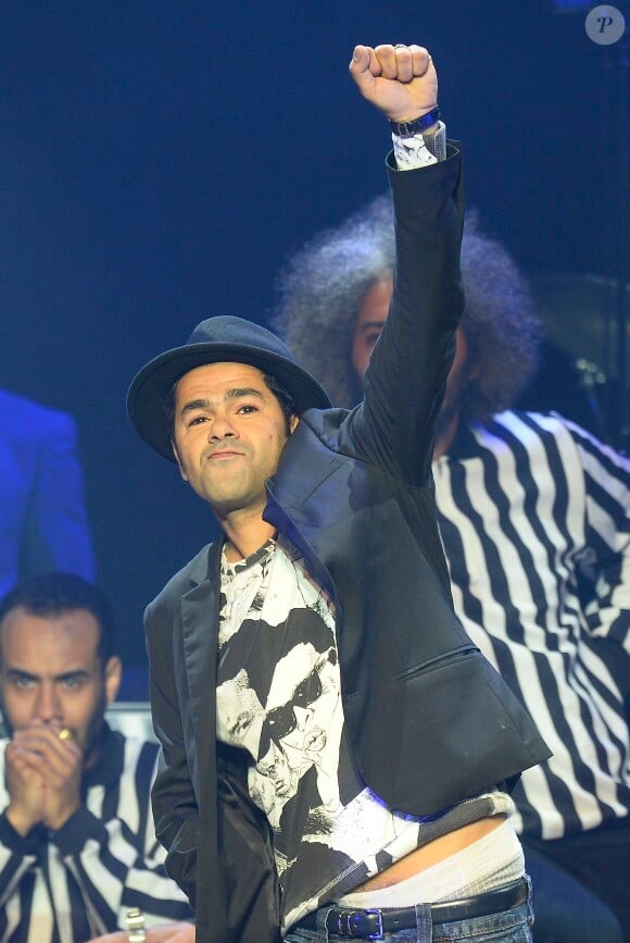Jamel Debbouze - Finale du Trophée d'Impro Culture & Diversité, au Théâtre Comédia à Paris le 23 mai 2016. © Coadic Guirec/ Bestimage23/05/2016 - Paris