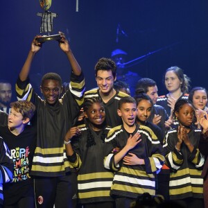 Najat Vallaud-Belkacem - Finale du Trophée d'Impro Culture & Diversité, au Théâtre Comédia à Paris le 23 mai 2016. © Coadic Guirec/ Bestimage23/05/2016 - Paris