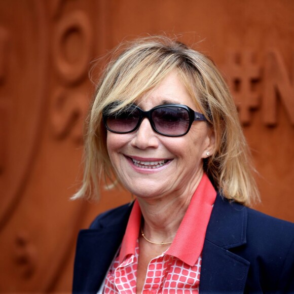 Marie-Anne Chazel au village des Internationaux de France de tennis de Roland-Garros à Paris le 24 mai 2016 © Dominique Jacovides / Bestimage