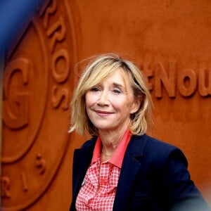 Marie-Anne Chazel au village des Internationaux de France de tennis de Roland-Garros à Paris le 24 mai 2016 © Dominique Jacovides / Bestimage