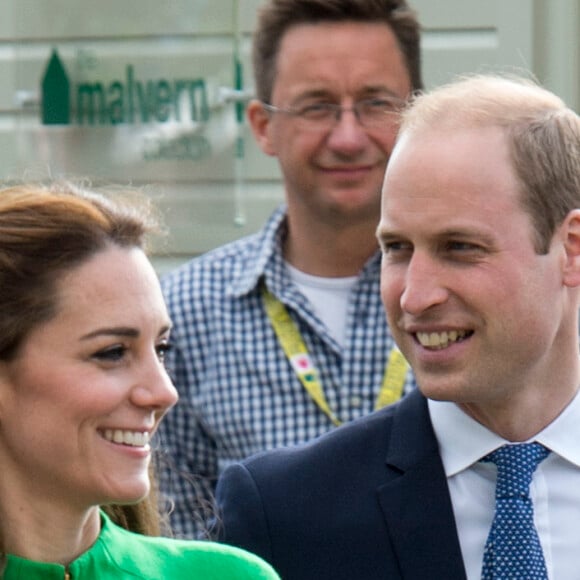 Le prince William et Kate Middleton au Chelsea Flower Show 2016 à Londres, le 23 mai 2016.