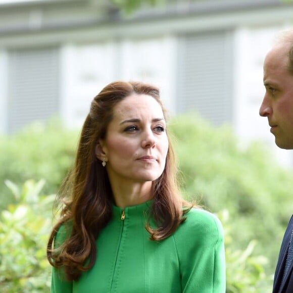 Le prince William et Kate Middleton au Chelsea Flower Show 2016 à Londres, le 23 mai 2016.