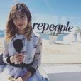 Aliz Bénézech en interview avec Purepeople pendant le Festival de Cannes 2016.