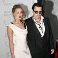 Johnny Depp, Amber Heard au gala " The Art of Elysium Heaven " à Santa Monica, le 10 janvier 2015
