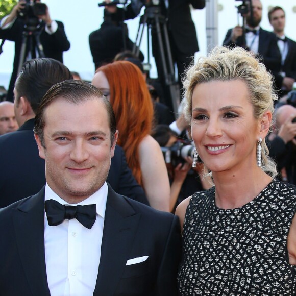 Laurence Ferrari et son mari Renaud Capuçon - Montée des marches du film "The Last Face" lors du 69ème Festival International du Film de Cannes. Le 20 mai 2016. © Olivier Borde-Cyril Moreau/Bestimage