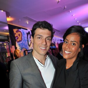 Exclusif - Taïg Khris, Amel Bent - Inauguration de la marque Faith Connexion qui s'installe à la boutique Royal Eclaireur de l'hôtel Royal Monceau à Paris, le 8 septembre 2015.