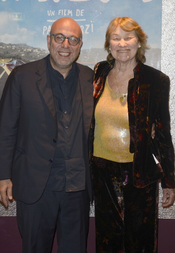 Paolo VirzÌ et Marisa Bruni-Tedeschi - Avant-première du film "Folles de Joie" au cinéma Gaumont Opéra à Paris le 30 mai 2016. © Coadic Guirec/Bestimage