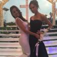 Eva Longoria et Victoria Beckham le 21 mai 2016 à  Valle de Bravo au Mexique. 