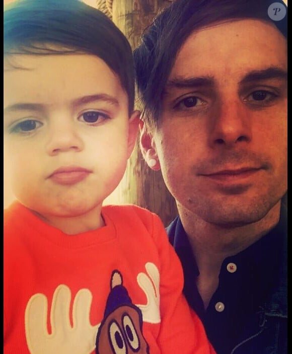 Trey Pearson et son fils Beckham, sur Twitter. Avril 2016