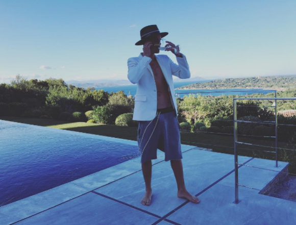 Justin Bieber en vacances à Saint-Tropez. Photo publiée sur Instagram, le 31 mai 2016