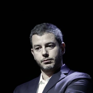 Ali Baddou - People au débat "Les combats du journalisme", organisé par Reporters sans Frontières, à l'occasion de la Journée mondiale de la Liberté de la Presse au Théâtre du Rond-Point à Paris. Le 2 mai 2016 © Stéphane Lemouton / Bestimage