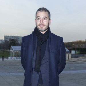 Ali Baddou - Arrivées au défilé de mode hommes Louis Vuitton collection prêt-à-porter Automne Hiver 2016/2017 à la serre du Parc André-Citroën à Paris, le 21 janvier 2016. © Olivier Borde/Bestimage