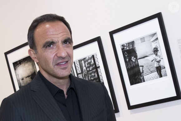 Exclusif - Nikos Aliagas - Vernissage de l'exposition "Ames Grecques" de Nikos Aliagas à la galerie Photo 12 à Paris, au profit de l'International Foundation for Greece. Le 26 mai 2016 © Olivier Borde / Bestimage