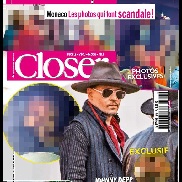 Couverture du Closer du 3 juin 2016.