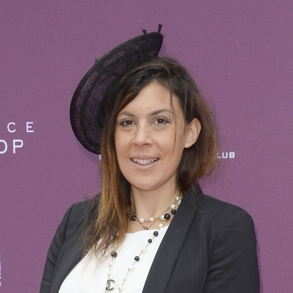 Marion Bartoli lors du Qatar Prix de l'Arc de Triomphe à l'Hippodrome de Longchamp à Paris, le 5 octobre 2014.