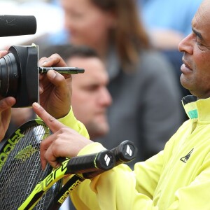 Yannick Noah à la finale dames aux internationaux de France de Roland-Garros à Paris le 3 juin 2016. © Moreau - Jacovides / Bestimage