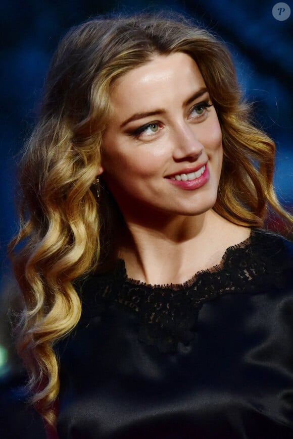 Amber Heard - Avant-première du film "Black Mass" lors du Festival BFI à Londres, le 11 octobre 2015.