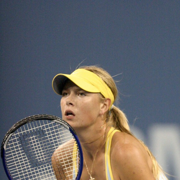 Maria Sharapova à l'U.S. Open à Flushing, le 6 septembre 2005.