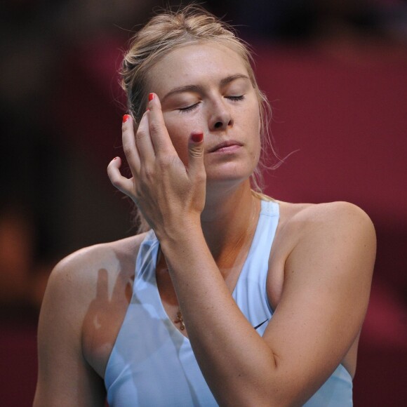 Maria Sharapova à Paris, le 29 janvier 2014.