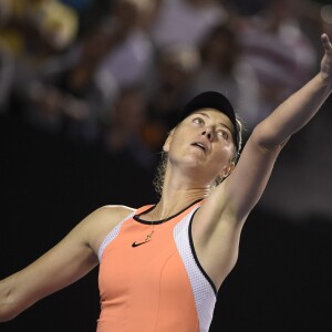 Maria Sharapova à Melbourne, le 22 janvier 2016.