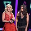 Kellie Pickler, Danica Patrick à la soirée CMT Music Awards à Bridgestone Arena à Nashville, le 8 juin 2016 © AdMedia via Bestimage