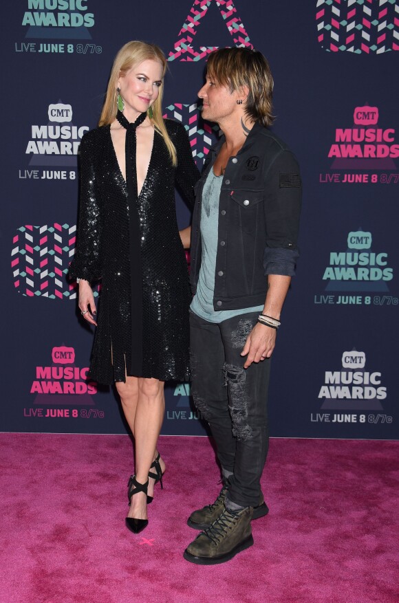 Nicole Kidman et Keith Urban à la soirée CMT Music Awards à Bridgestone Arena à Nashville, le 8 juin 2016
