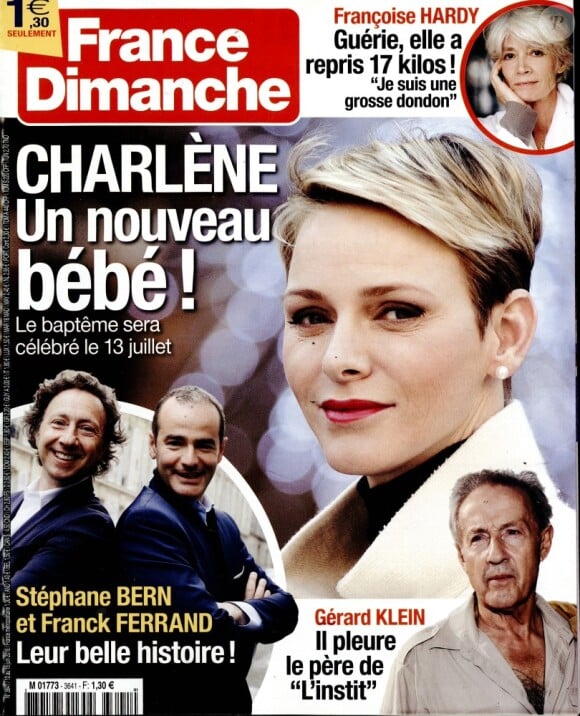 Magazine France dimanche en kiosques le 10 juin 2016.